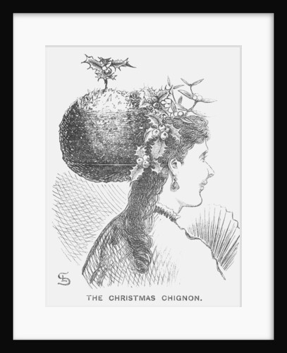 The Christmas Chignon by Edward Linley Sambourne