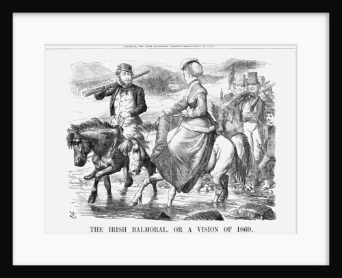 The Irish Balmoral, Or A Vision of 1869 by John Tenniel