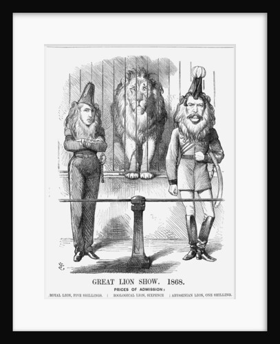 Great Lion Show by John Tenniel