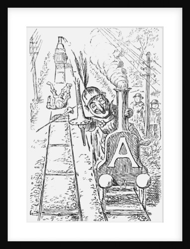 The Worst Managed Railway Running Out of London by Edward Linley Sambourne