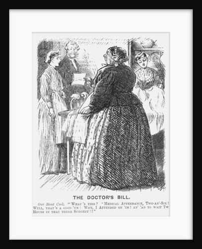 The Doctor's Bill by Charles Samuel Keene