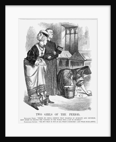 Two Girls of The Period by John Tenniel