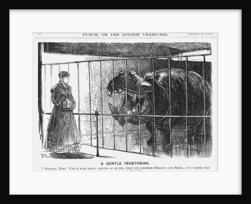 A Gentle Vegetarian by George du Maurier