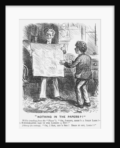 Nothing in The Papers?! by Anonymous