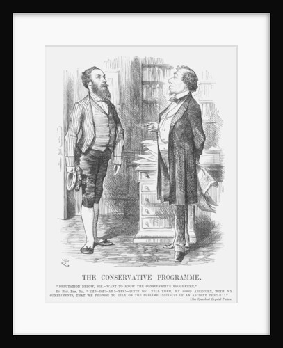 The Conservative Programme by Joseph Swain