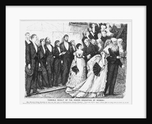 Terrible Result of the Higher Education of Women! by Joseph Swain