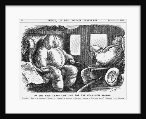 Patent First-Class Costume for the Collision Season by Charles Samuel Keene