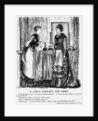 A Lively Look-Out for Jones by George du Maurier