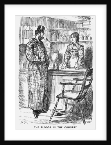 The Floods in the Country by Charles Samuel Keene