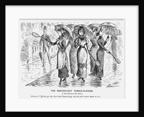 The Washed-Out Tennis-Players by Priestman Atkinson