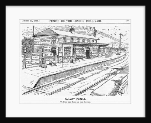 Railway Puzzle by Anonymous