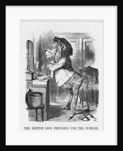 The British Lion Prepares for the Jubilee by Joseph Swain