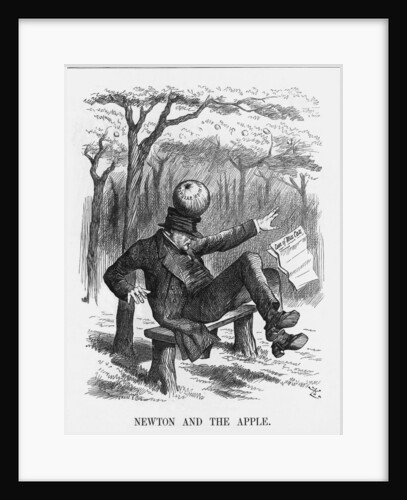 Newton and the Apple by Joseph Swain