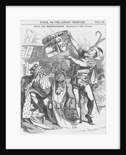 Faust and Mephistopheles by Anonymous