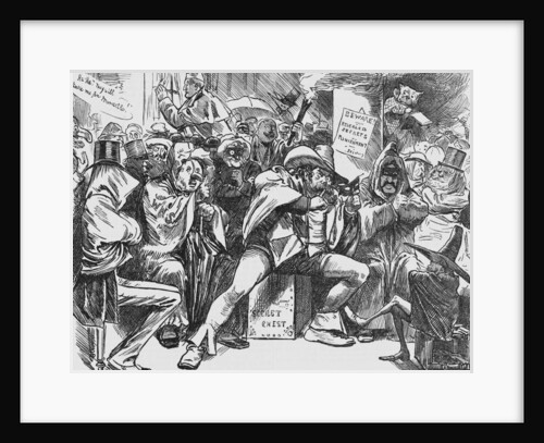 Secret Meeting of the Conservative Party by Anonymous