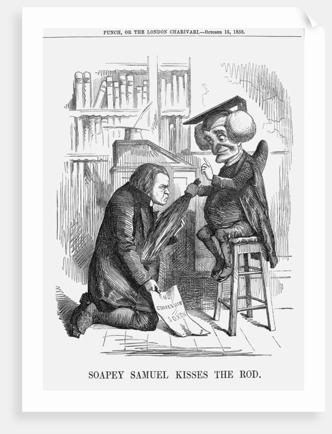 Soapey Samuel Kisses the Rod by Anonymous