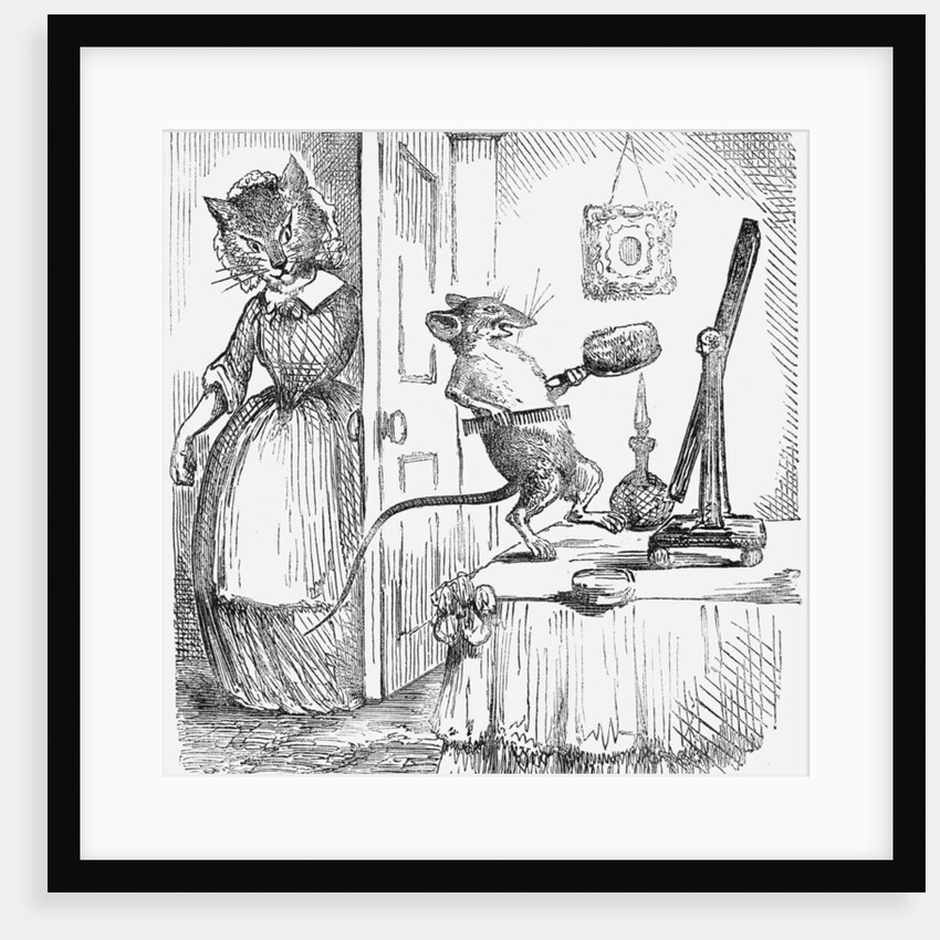 A mouse on a dressingtable by Anonymous