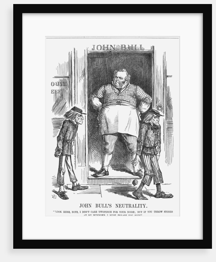 John Bull's Neutrality by John Tenniel