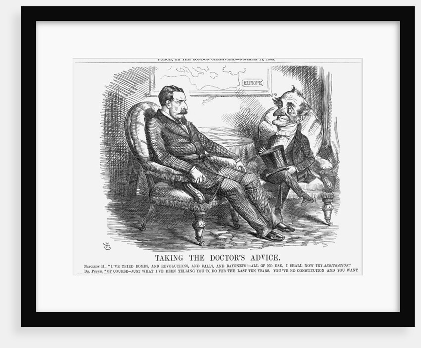 Taking The Doctor's Advice by John Tenniel