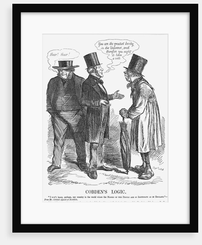 Cobden's Logic by John Tenniel