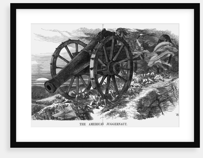 The American Juggernaut by John Tenniel