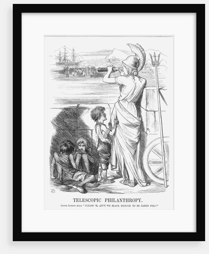 Telescopic Philanthropy by John Tenniel
