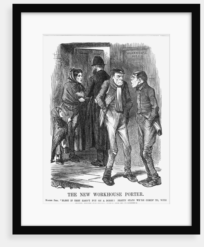The New Workhouse Porter by John Tenniel