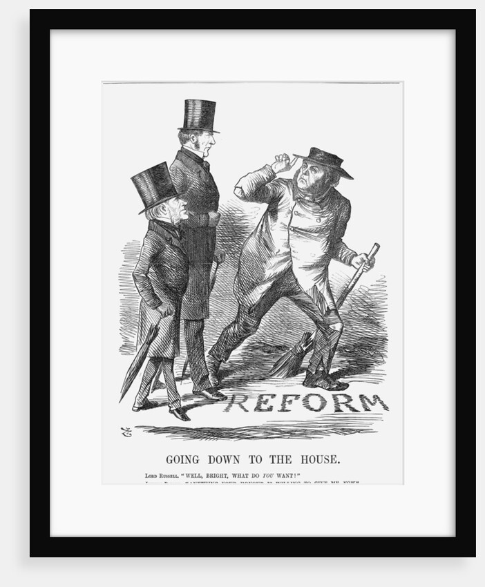 Going Down to the House by John Tenniel