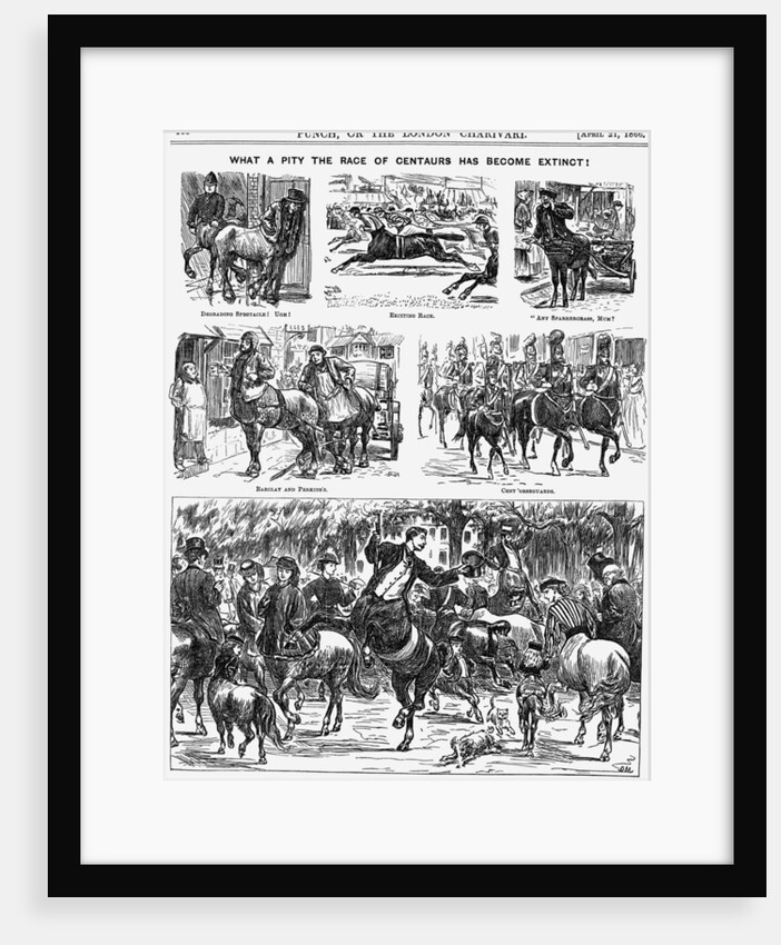 What a Pity the Race of Centaurs has become Extinct! by George du Maurier