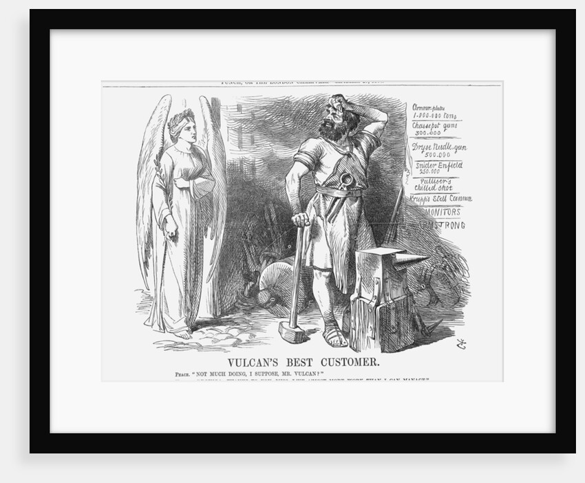 Vulcan's Best Customer by John Tenniel