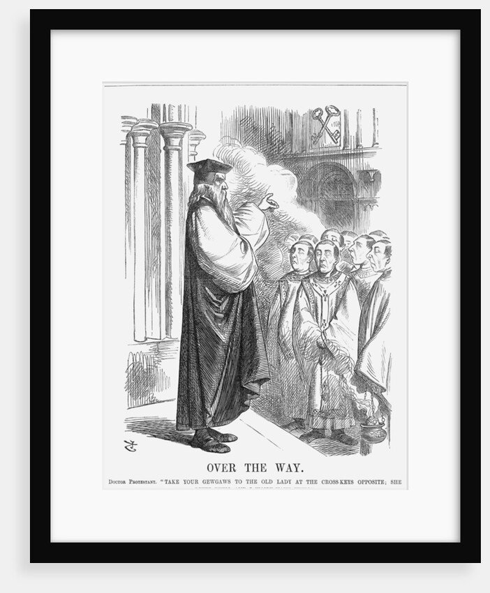 Over The Way by John Tenniel