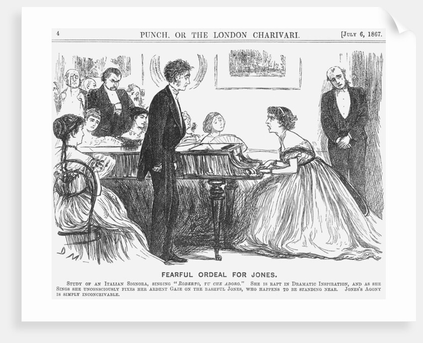 Fearful Ordeal for Jones by George du Maurier