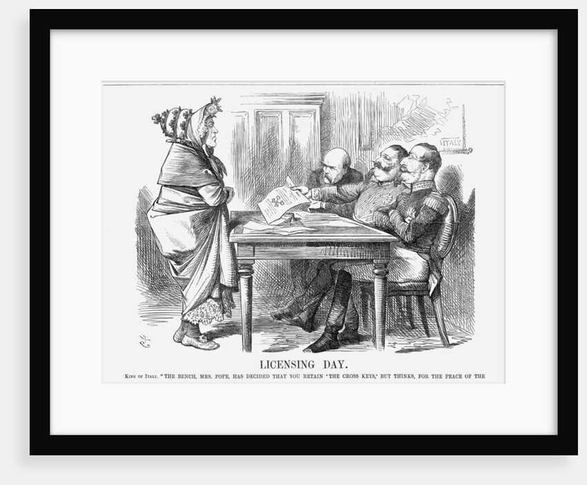 Licensing Day by John Tenniel