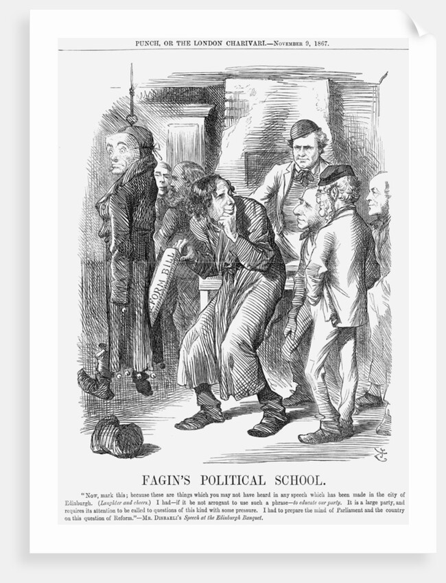 Fagin's Political School by John Tenniel