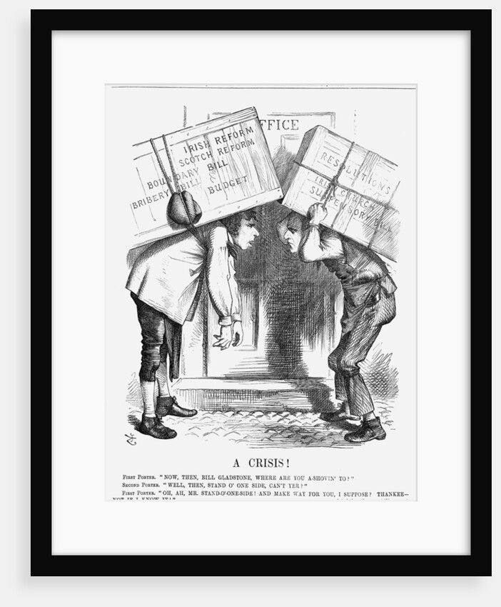 A Crisis! by John Tenniel