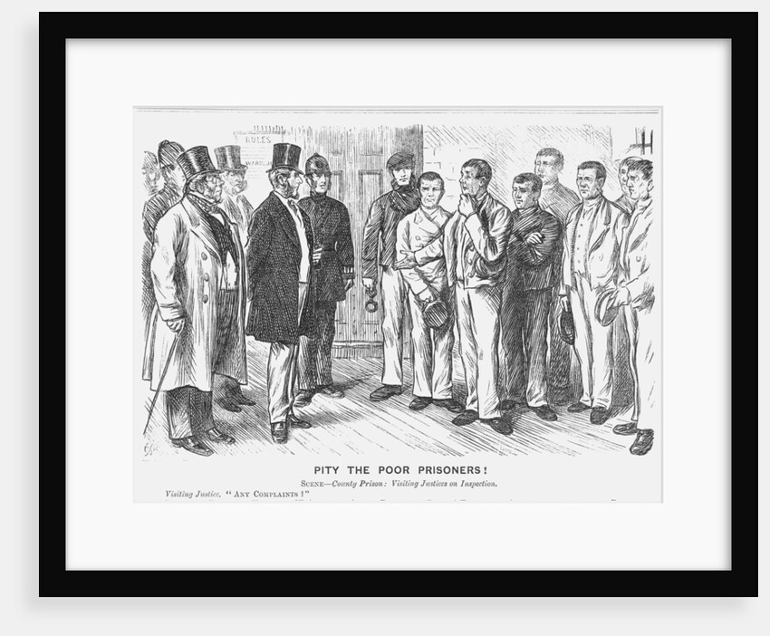 Pity The Poor Prisoners? by Charles Samuel Keene