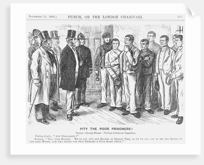 Pity The Poor Prisoners? by Charles Samuel Keene