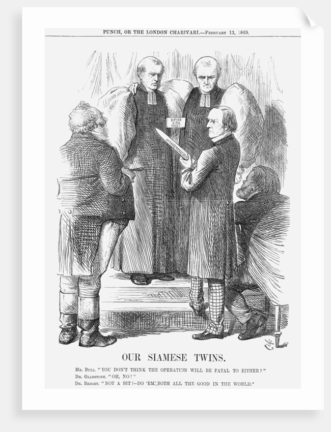 Our Siamese Twins by John Tenniel