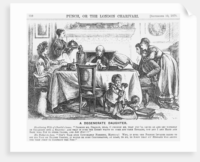 A Degenerate Daughter by George du Maurier