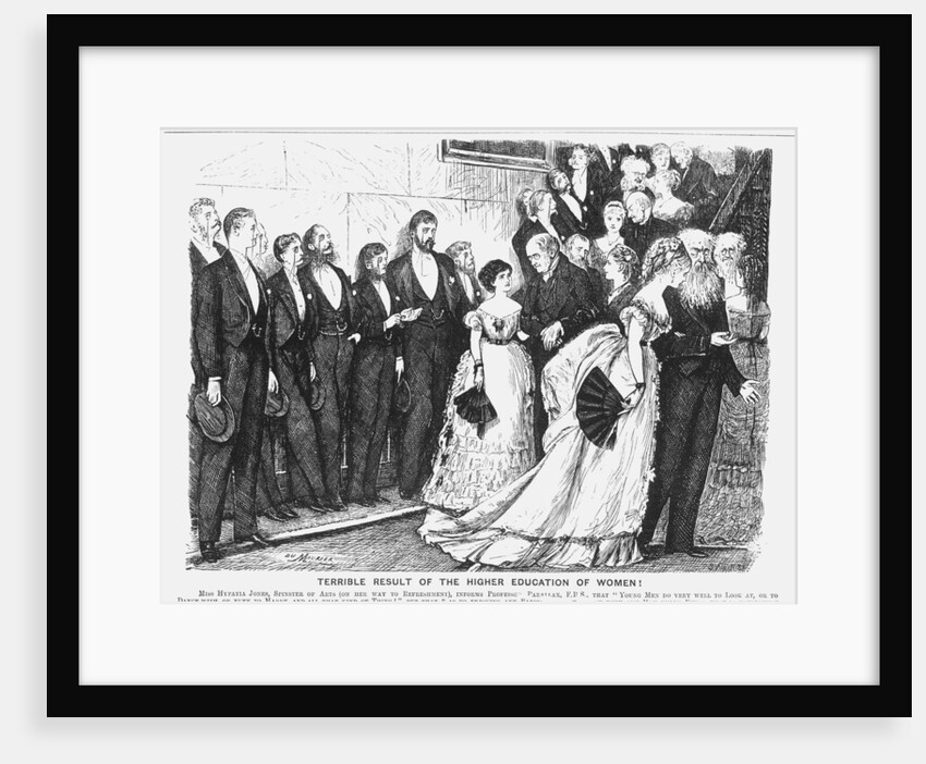 Terrible Result of the Higher Education of Women! by Joseph Swain