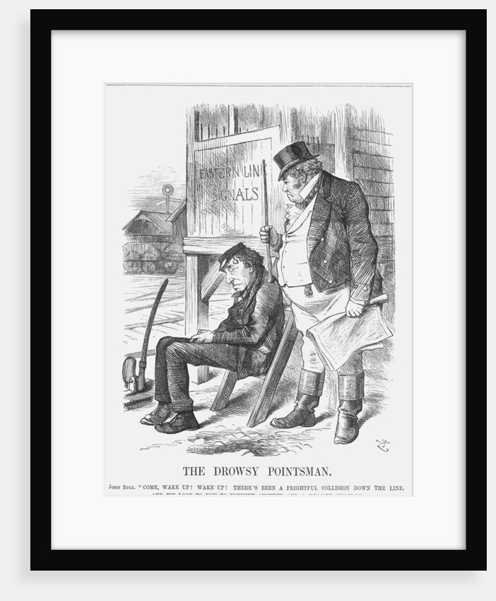 The Drowsy Pointsman by Joseph Swain