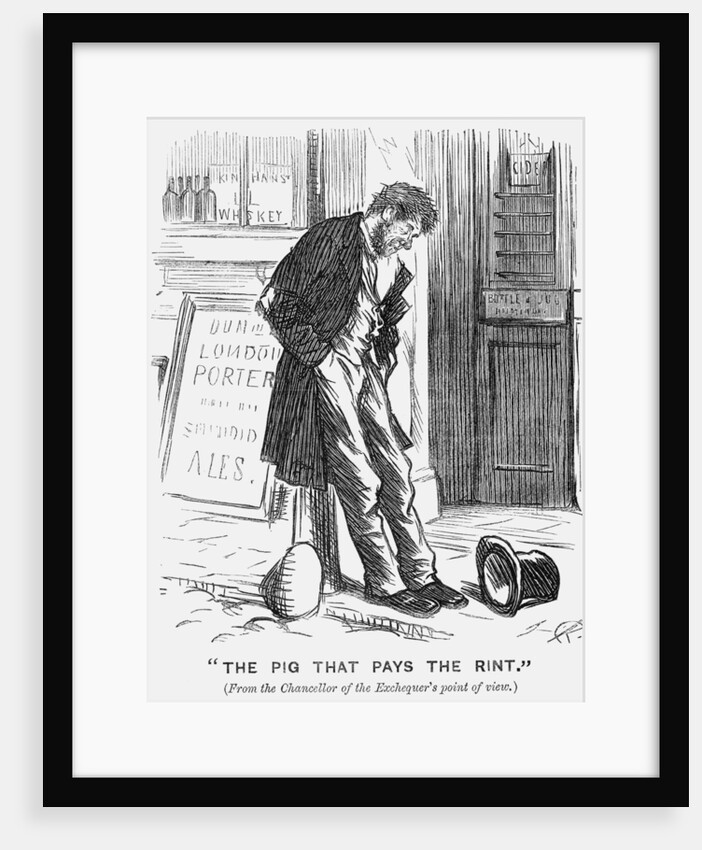 The Pig that Pays the Rint by Charles Samuel Keene