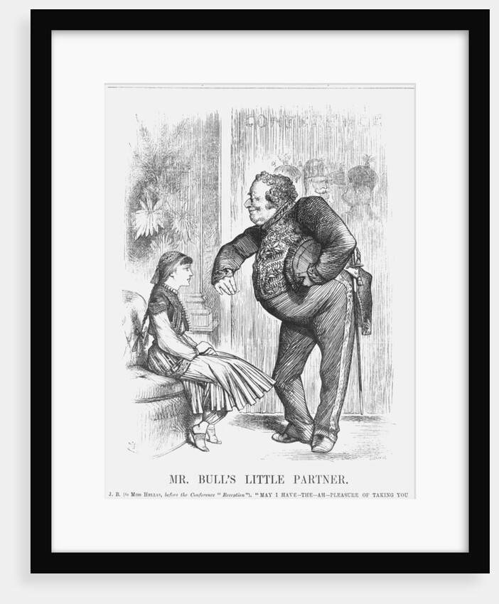 Mr Bull's Little Partner by Joseph Swain