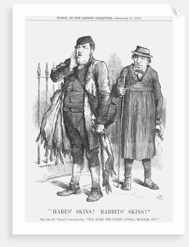 Hares' Skins! Rabbist's Skins! by Joseph Swain