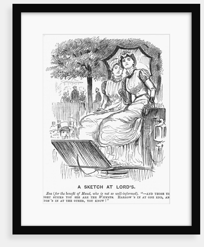 A Sketch at Lords by Anonymous