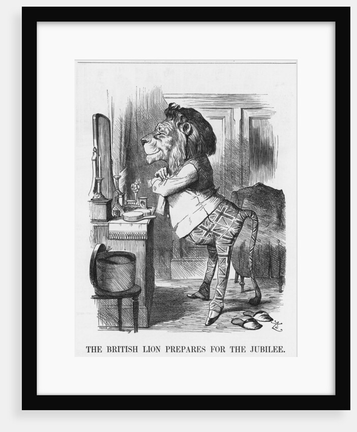 The British Lion Prepares for the Jubilee by Joseph Swain