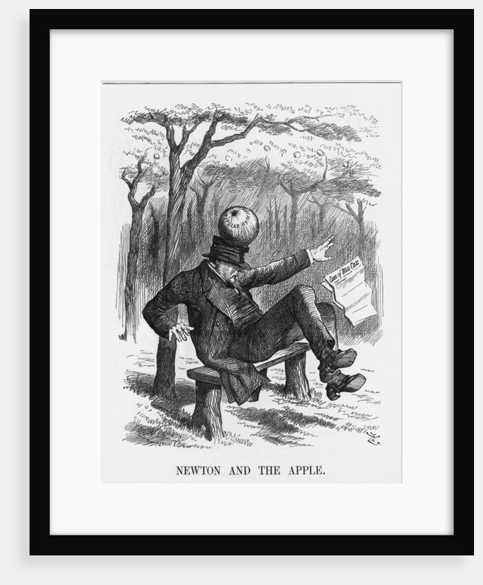 Newton and the Apple by Joseph Swain