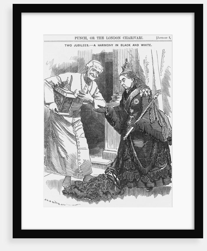 Two Jubilees - a Harmony in Black and White by Anonymous