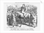 The Derby 1863 - Portrait of The Winner by John Tenniel