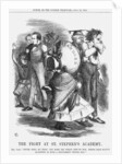 The Fight at St. Stephen's Academy by John Tenniel